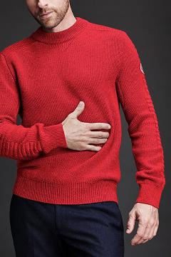 Ropa Canada Goose Hombre México - Paterson Suéteres Rojos IG0831672